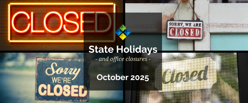 Oct 2025 Holidays